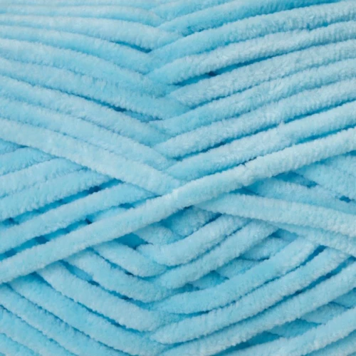 Włóczka Yarn Art Dolce 859 błękitny, szenilowa, pluszowa, zabawki, maskotki
