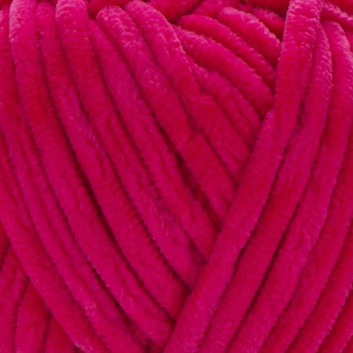 Włóczka Yarn Art Dolce 759 koralowa czerwień, pluszowa, szenilowa, zabawki, maskotki, amigurumi