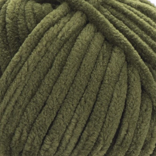 Włóczka Yarn Art Dolce 772 zielony leśny, pluszowa, futerkowa, miziata, zabawki, maskotki, amigurumi