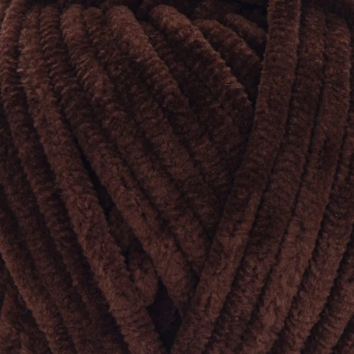 Włóczka Yarn Art Dolce 775 czekolada, puszysta, futerkowa, szenilowa, zabawki, maskotki, amigurumi