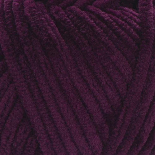 Włóczka Yarn Art Dolce 780 burgund, pluszowa, szenilowa, zabawki, amigurumi, maskotki