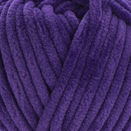 Włóczka Yarn Art Dolce 792 śliwka, pluszowa, miziata, amigurumi, zabawki, maskotki