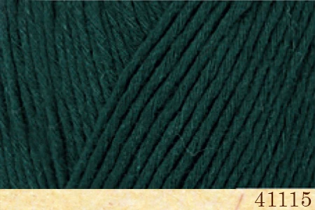 Włóczka Fibra Natura Cottonwood 41115 butelkowa zieleń, bawełna organiczna, na lato