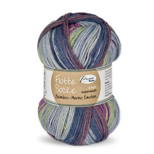 Włóczka Rellana Flotte Socke Bambus-Merino Emotion 1541