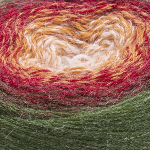 Włóczka Yarn Art Flowers Alpaca 420, alpaka, alpaca, akryl, z alpaką, z akrylem, na szale, na chusty, cieniowana, przejścia, ombre