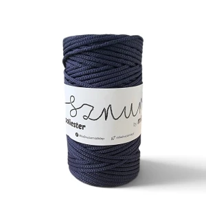 Sznurek poliestrowy by Mila 3 mm, 100m, 26 głęboki granat