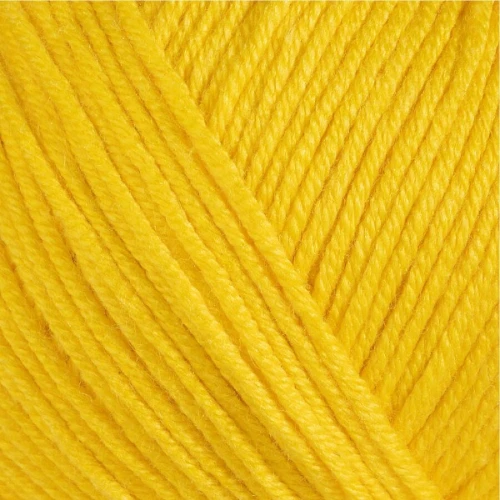 Włóczka Gazzal Baby Cotton 3417 żółty bawełna z akrylem
