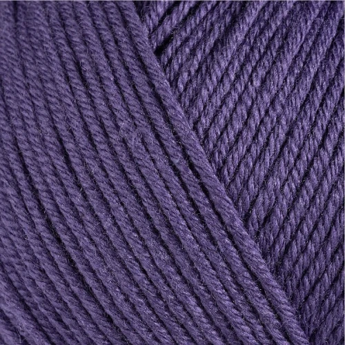 Włóczka Gazzal Baby Cotton 3440 ciemny fiolet bawełna z akrylem