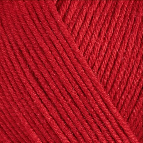 Włóczka Gazzal Baby Cotton 3443 czerwony bawełna z akrylem
