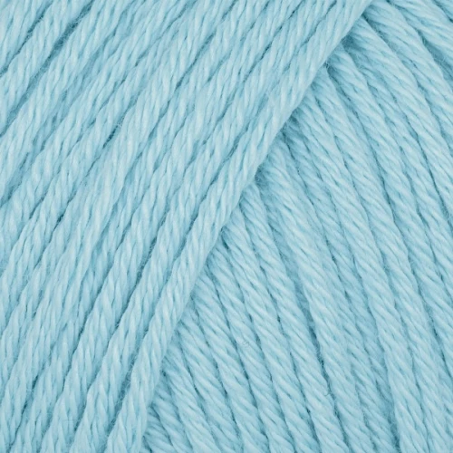 Włóczka Gazzal Organic Baby Cotton 423 błękit, bawełna organiczna, dla dzieci