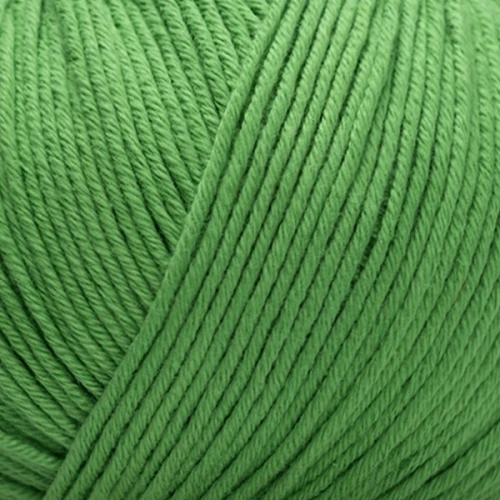 Włóczka Gazzal Organic Baby Cotton 440 zielony, bawełna organiczna