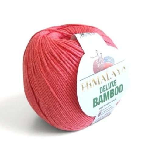 Włóczka Himalaya Deluxe Bamboo 124-09 koral