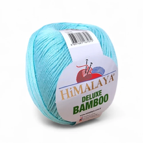 Włóczka Himalaya Deluxe Bamboo 124-15 lazurowy