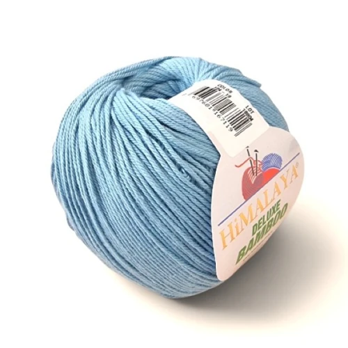 Włóczka Himalaya Deluxe Bamboo 124-19 niebiesko-zielony, bambus, bawełna