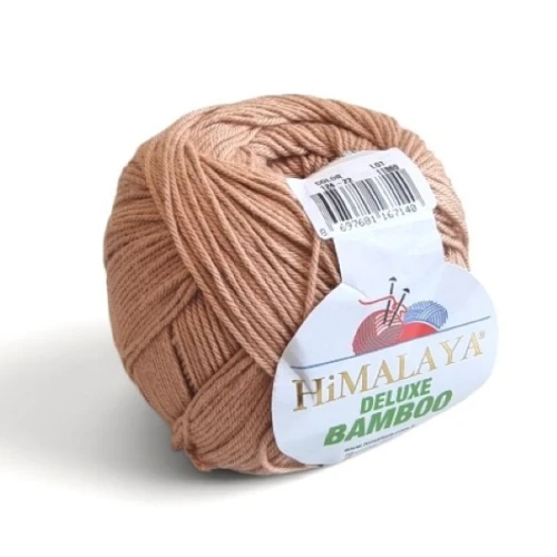 Włóczka Himalaya Deluxe Bamboo 124-22 karmelowy