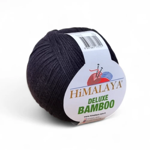 Włóczka Himalaya Deluxe Bamboo 124-29 czarny