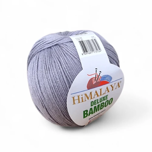 Włóczka Himalaya Deluxe Bamboo 124-36 popielaty