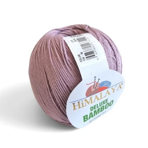 Włóczka Himalaya Deluxe Bamboo 124-34 ciemny wrzos