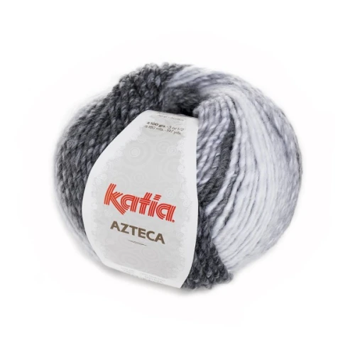 Włóczka Katia Azteca 7801, wełna z akrylem, jesień