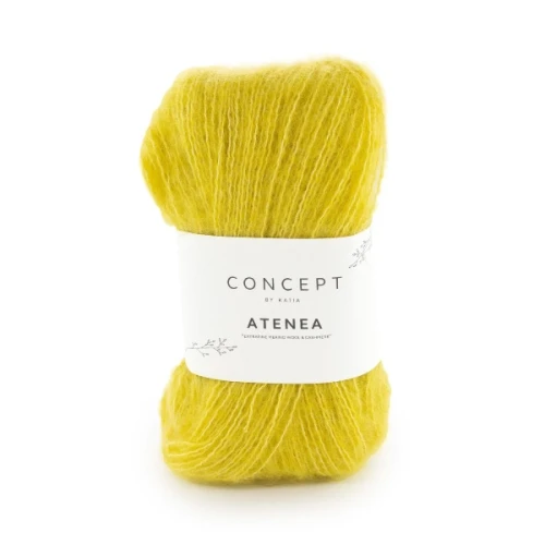 Włóczka Katia Concept Atenea 101 cytrynowy