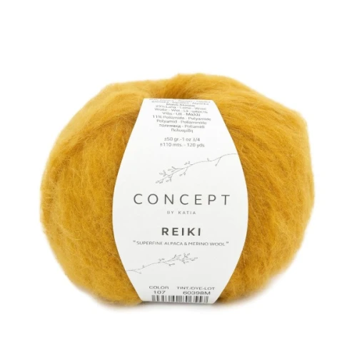 Włóczka Katia Concept Reiki 107 ochra