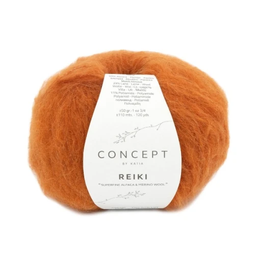 Włóczka Katia Concept Reiki 108 oranż