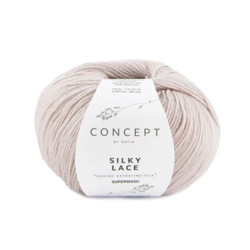Włóczka Katia Concept Silky Lace 184 pudrowy