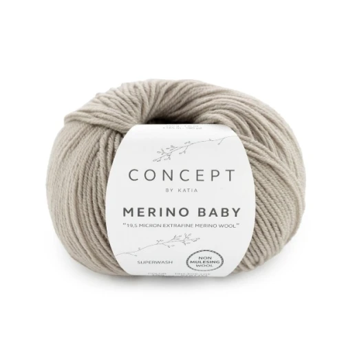 wloczka-merinobaby-dzianina-merino-extrafine-kamienny-szary-jesien-zima-katia-166, merino, merynos, z merynosem, sweter, jesień, zima, Włóczka Katia Concept Merino Baby, 166 kamienny szary