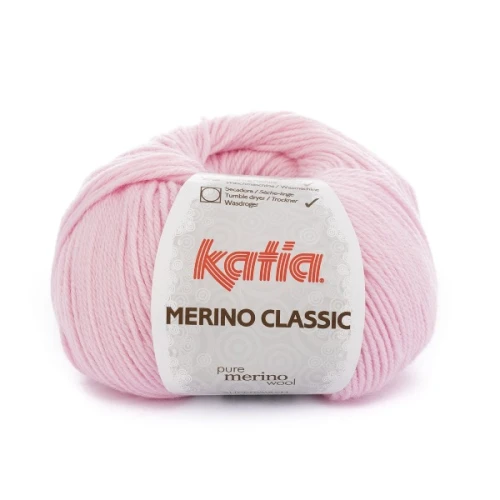 Włóczka Katia Merino Classic 25 różowy