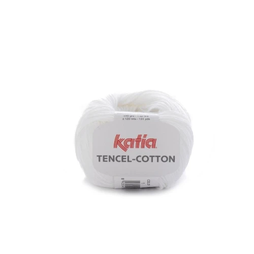 Włóczka Katia Tencel-Cotton 01 biały