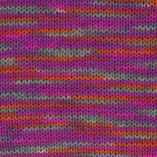 Włóczka DROPS Fiesta 46 ciemne jagody  WŁÓCZKA SPARPETOWA, SKARPETKOWA, NA SKARPETY, WEŁNA, SUPERWASH, Print wełna