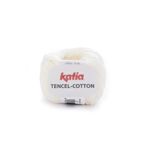 Włóczka Katia Tencel-Cotton 03 złamana biel/krem