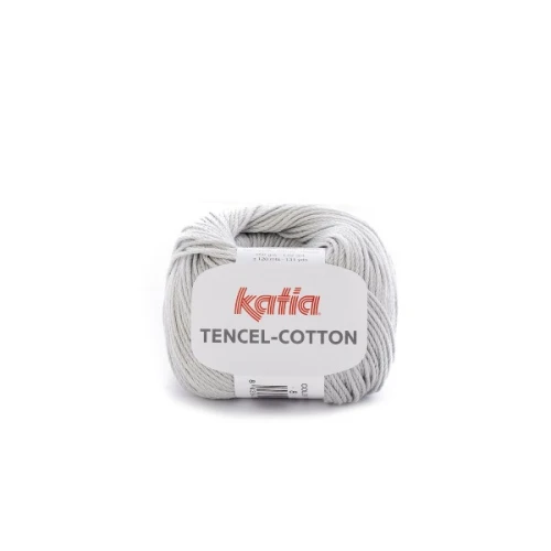 Włóczka Katia Tencel-Cotton 08 perłowy szary
