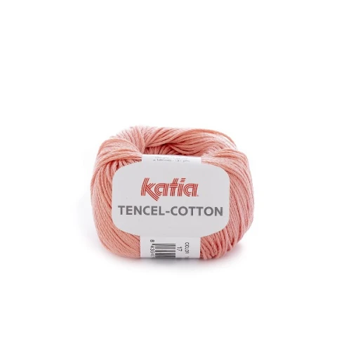 Włóczka Katia Tencel-Cotton 17 łososiowy róż