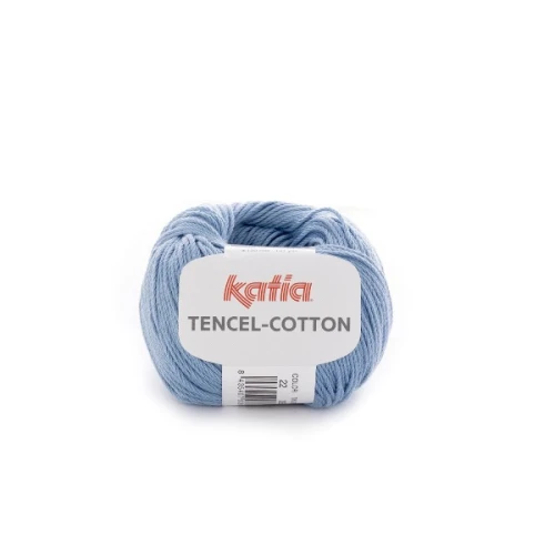 Włóczka Katia Tencel-Cotton 22 niebieski