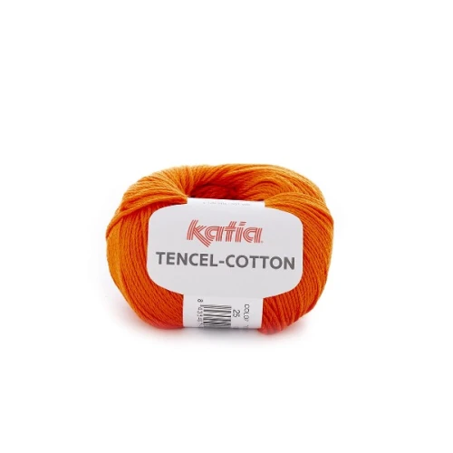 Włóczka Katia Tencel-Cotton 25 oranż