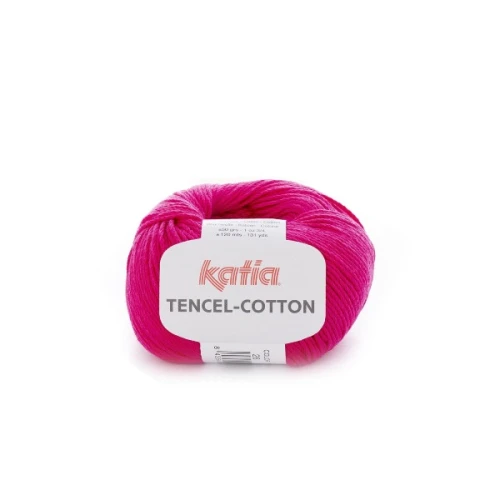 Włóczka Katia Tencel-Cotton 26 fuksja