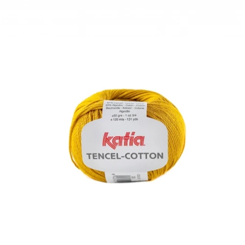 Włóczka Katia Tencel-Cotton 30 musztarda