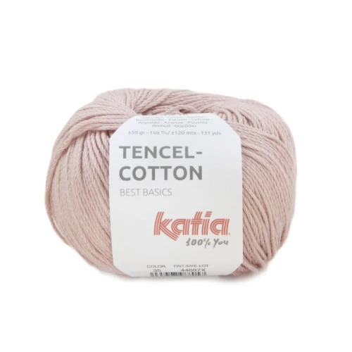 Włóczka Katia Tencel-Cotton 35 jasny róż