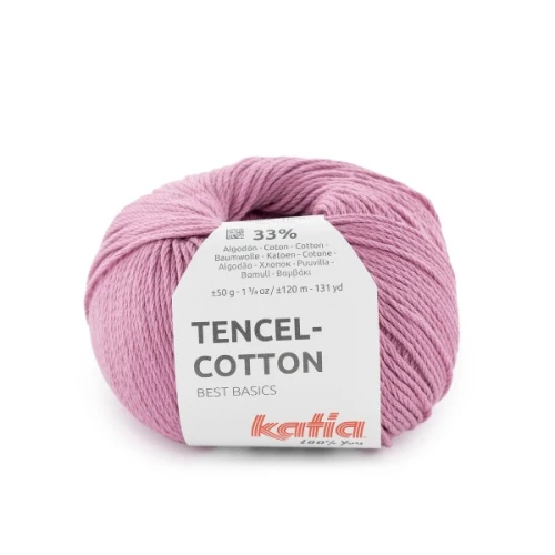 Włóczka Katia Tencel-Cotton 46 guma balonowa