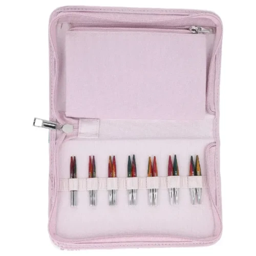 Zestaw drutów wymiennych KnitPro Symfonie 2 MINI 5 cm 55501, drewniane