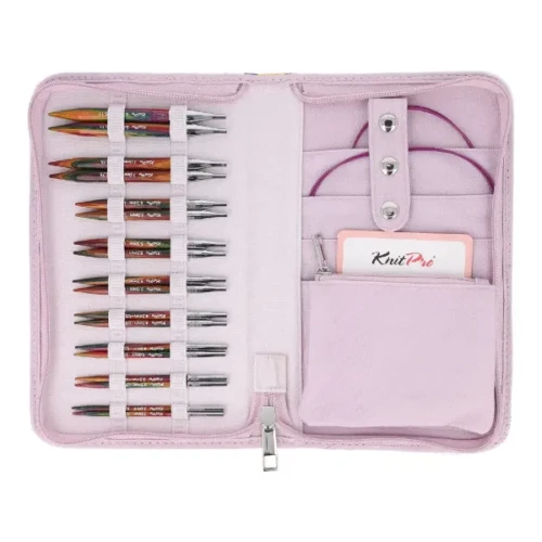 Zestaw drutów wymiennych KnitPro Symfonie 2 Special Delux 10 cm 55510 drewniane, do łączenia