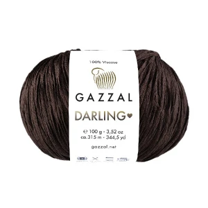 Włóczka Gazzal Darling 553 czekolada