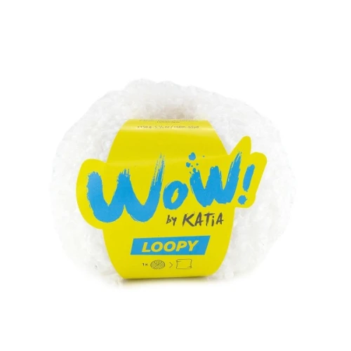 Włóczka Katia WOW! Loopy 150 ecru