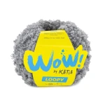 Włóczka Katia WOW! Loopy 154 średni szary