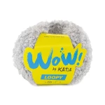 Włóczka Katia WOW! Loopy 155 jasny szary