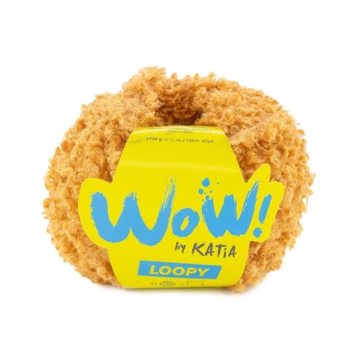 Włóczka Katia WOW! Loopy 158 pastelowy pomarańczowy