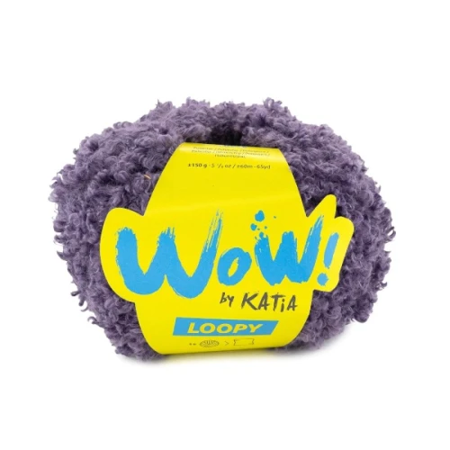 Włóczka Katia WOW! Loopy 160 ciemny fiolet