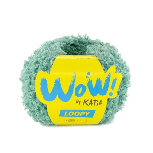 Włóczka Katia WOW! Loopy 162 malachit