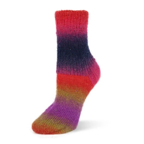 Włóczka Rellana Kolibri 6213 entrelac, entrelak,skarpetkowa, skarpetowa, na skarpetki, cieniowana, chusty, czapki, szale, wełna superłosz, wełna superwashe, skarpety